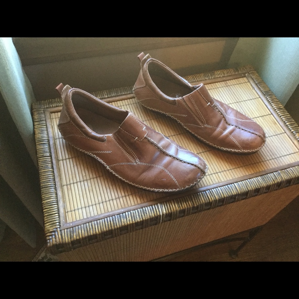 Leather Flats
